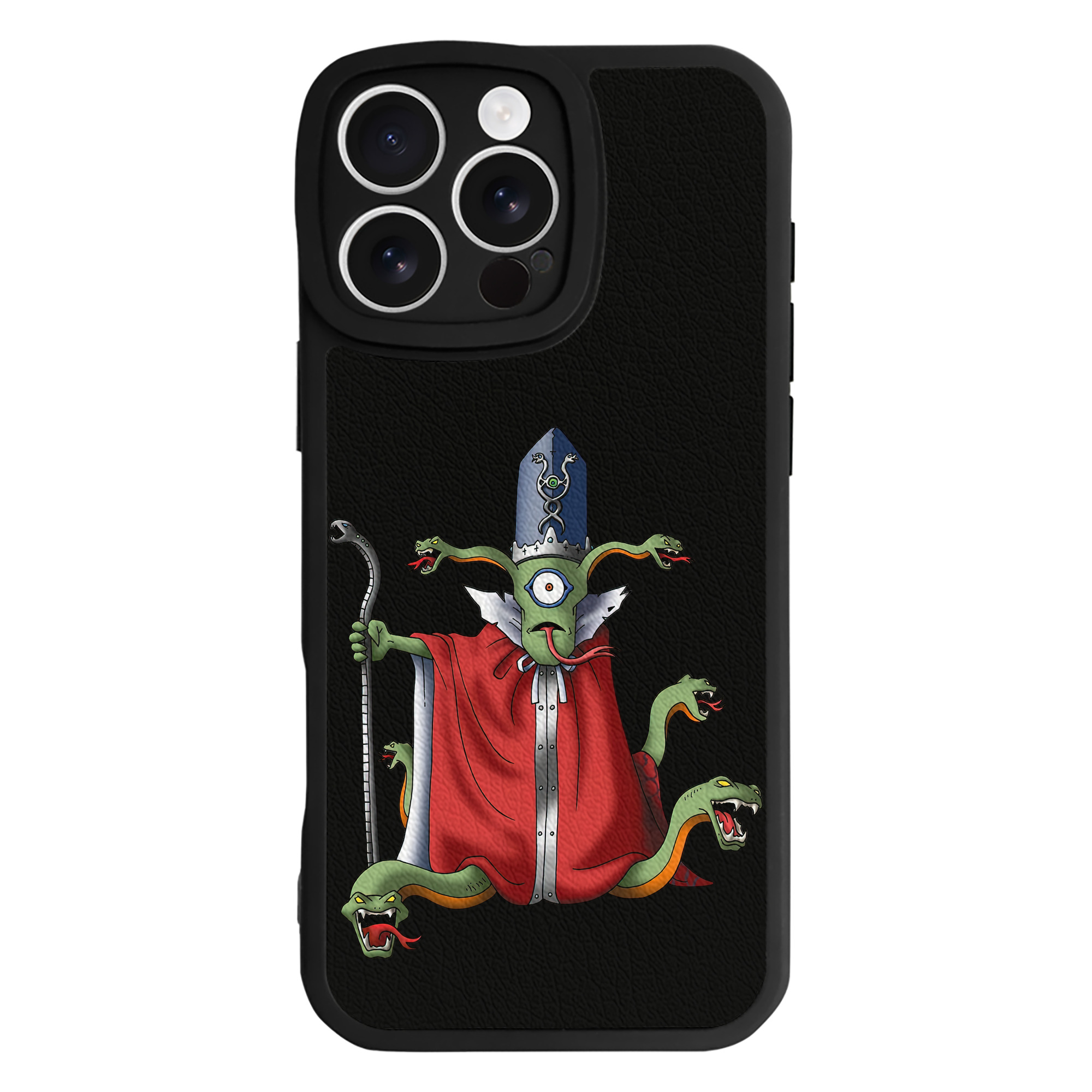 （画像用） ドラゴンクエスト Doragon Kuesuto Dragon Quest 【iPhone 16シリーズ対応】シリコンスマホケース（レザー調） 材質：シリコン